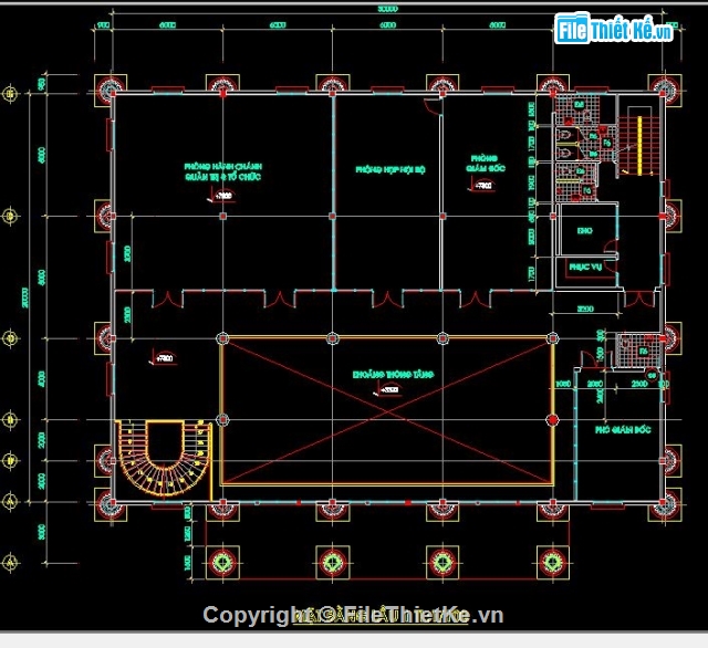 Đồ án,bản vẽ xây dựng,xây dựng,Bản vẽ xây dựng ngân hàng